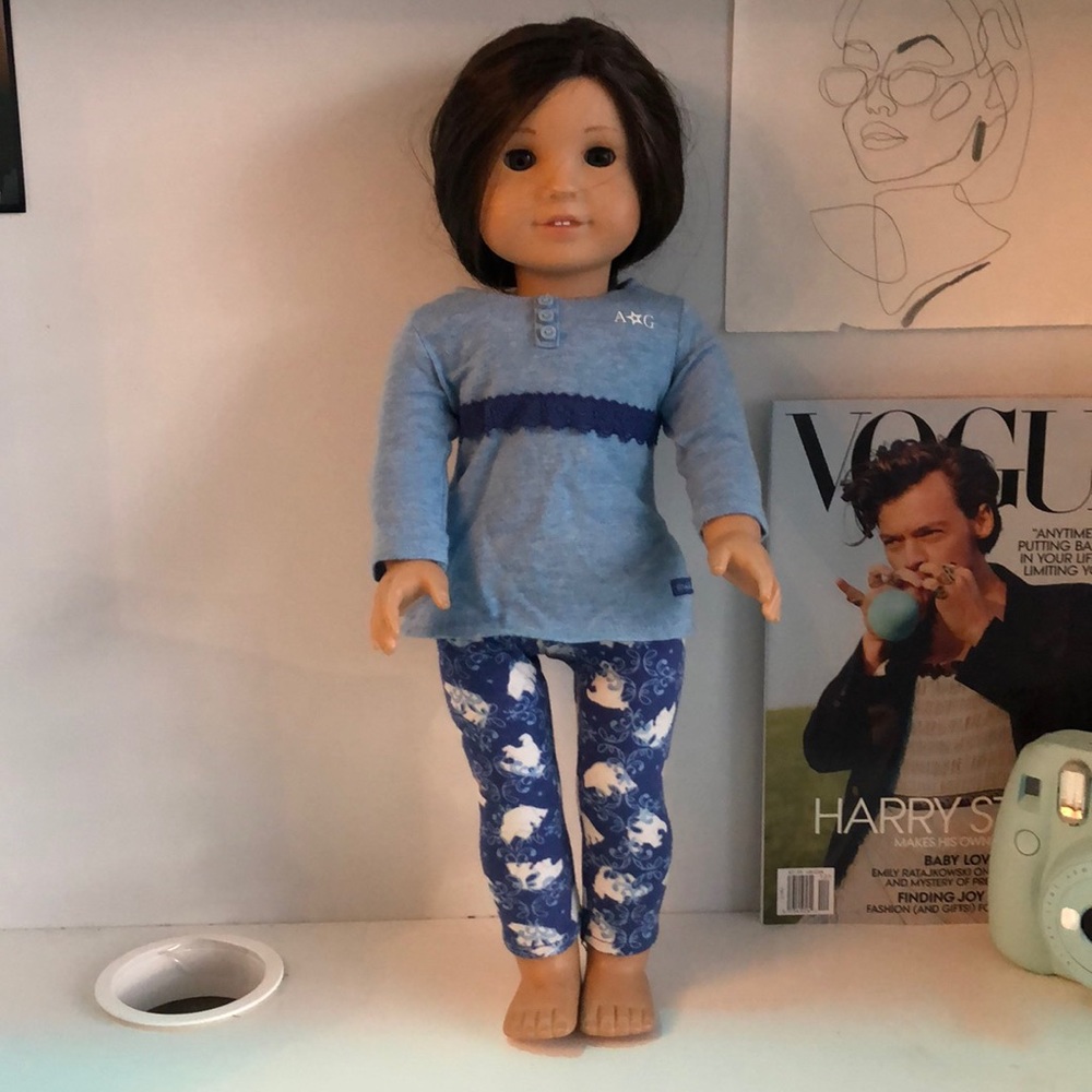 American girl doll pajamas